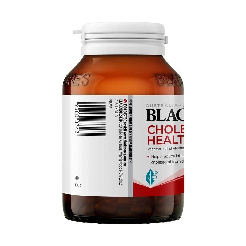 Blackmores Cholesterol Health supplement bottle