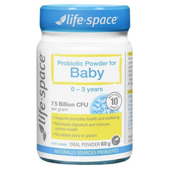 Life-Space Probiotic Powder for Baby 60g front product packaging