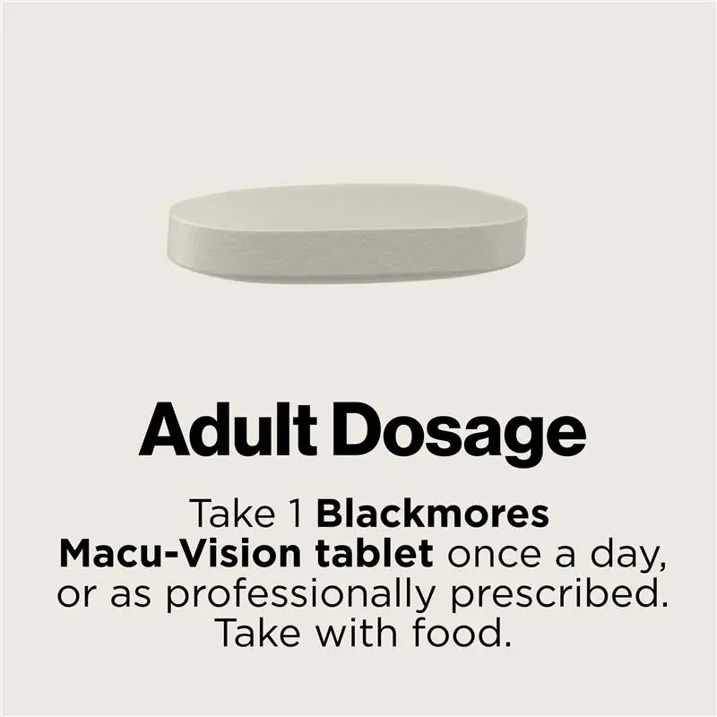 Blackmores Macu-Vision Dosage Instructions