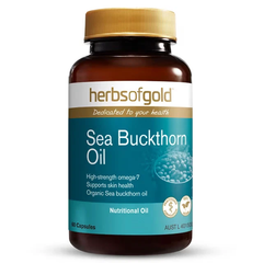 Herbs of Gold Sea Buckthorn Oil 60 Capsules