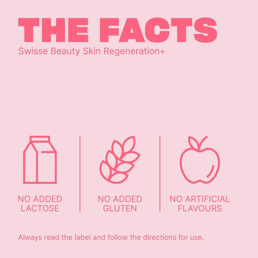 Swisse Beauty Skin Regeneration supplement facts