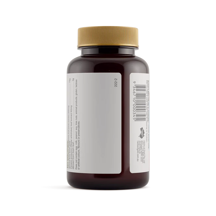 Herbs of Gold Bergamot Cholesterol Care 60 Tablets product label