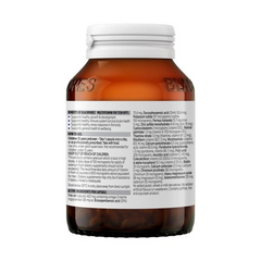 Blackmores Multivitamin for Teen Boys 60 Capsules Side Lable