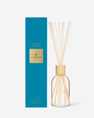 Glasshouse Fragrances Midnight in Milan 250mL Fragrance Diffuser with packaging and reeds