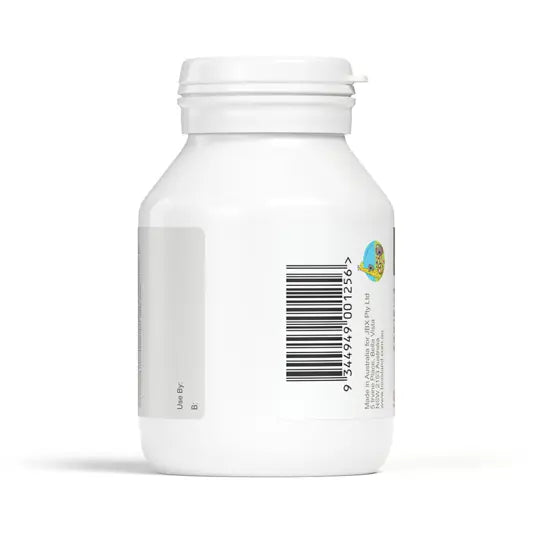 Bio Island Milk Calcium for Kids 90 Capsules back label