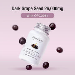 Unichi Rosa Prima Dark Grape Seed 26000mg with OPC206+ product image