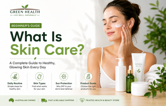 What is skin care beginner guide with cleanser moisturiser and sunscreen