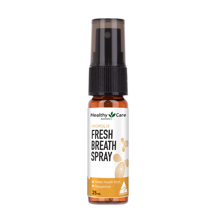 Healthy Care Propolis Fresh Breath Spray 25ml bottle front
