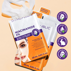 Skin Republic Niacinamide 2% Sheet Mask product information