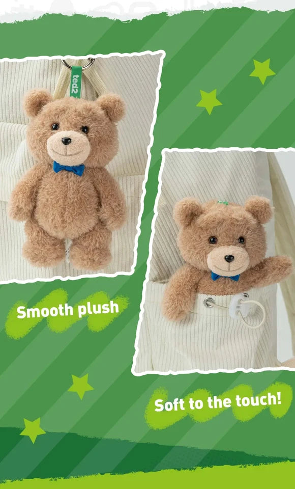 POP MART Ted2 Teddy Bear Action Plush Pendant Single Blind Box (Random)