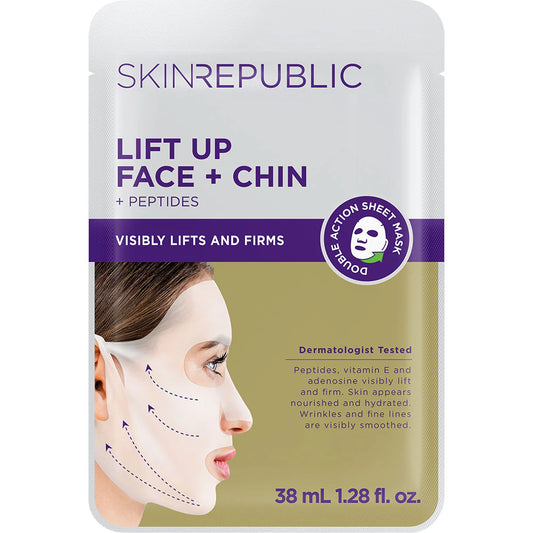 Skin Republic Lift Up Face + Chin Mask 38ml front packaging