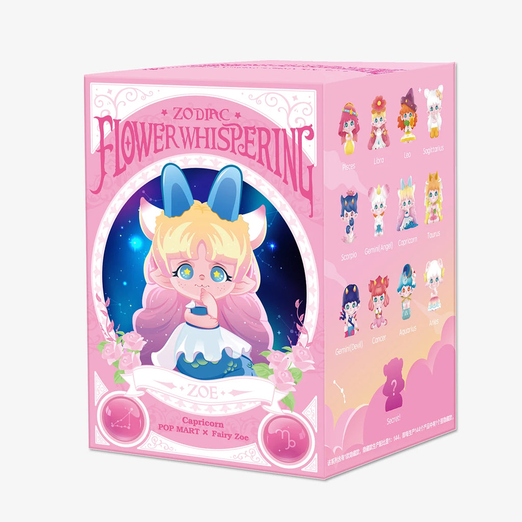 POP MART Zoe Flower Whispering Zodiac Series Single Blind Box (Random)