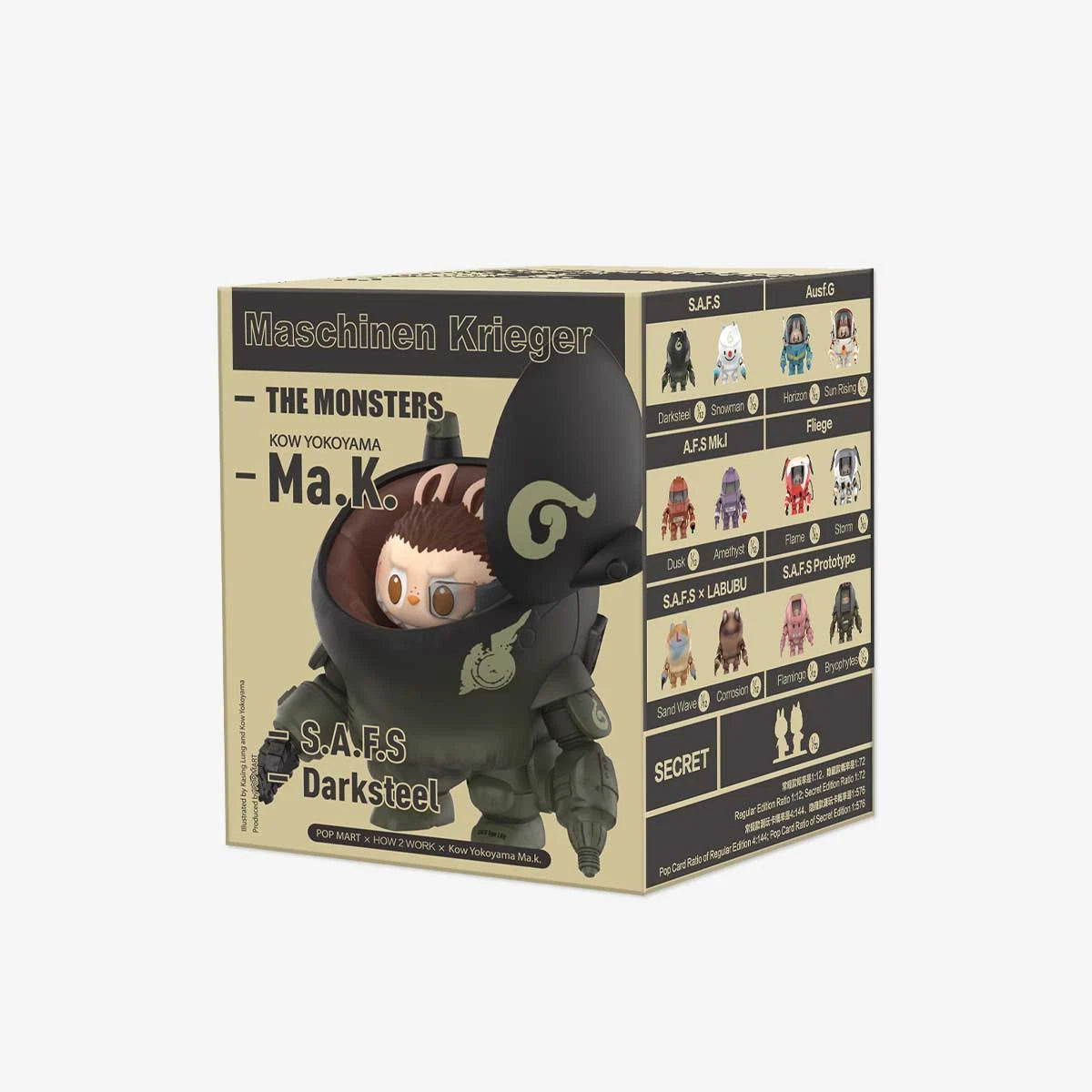 POP MART THE MONSTERS x Kow Yokoyama Ma.K. Series Single Blind Box