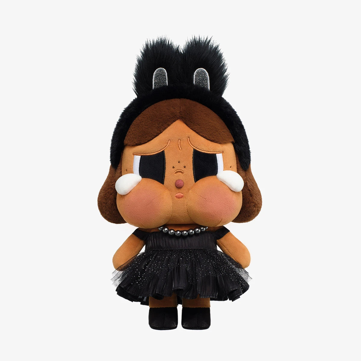 POP MART CRYBABY SHINY SHINY SERIES-Plush Doll (Black)