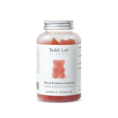 Teddi Lab by Unichi Pre & Probiotics Gummy 60 Gummies bottle front product image