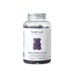 Teddi Lab by Unichi Immune Defence Gummy 60 Gummies bottle front product image