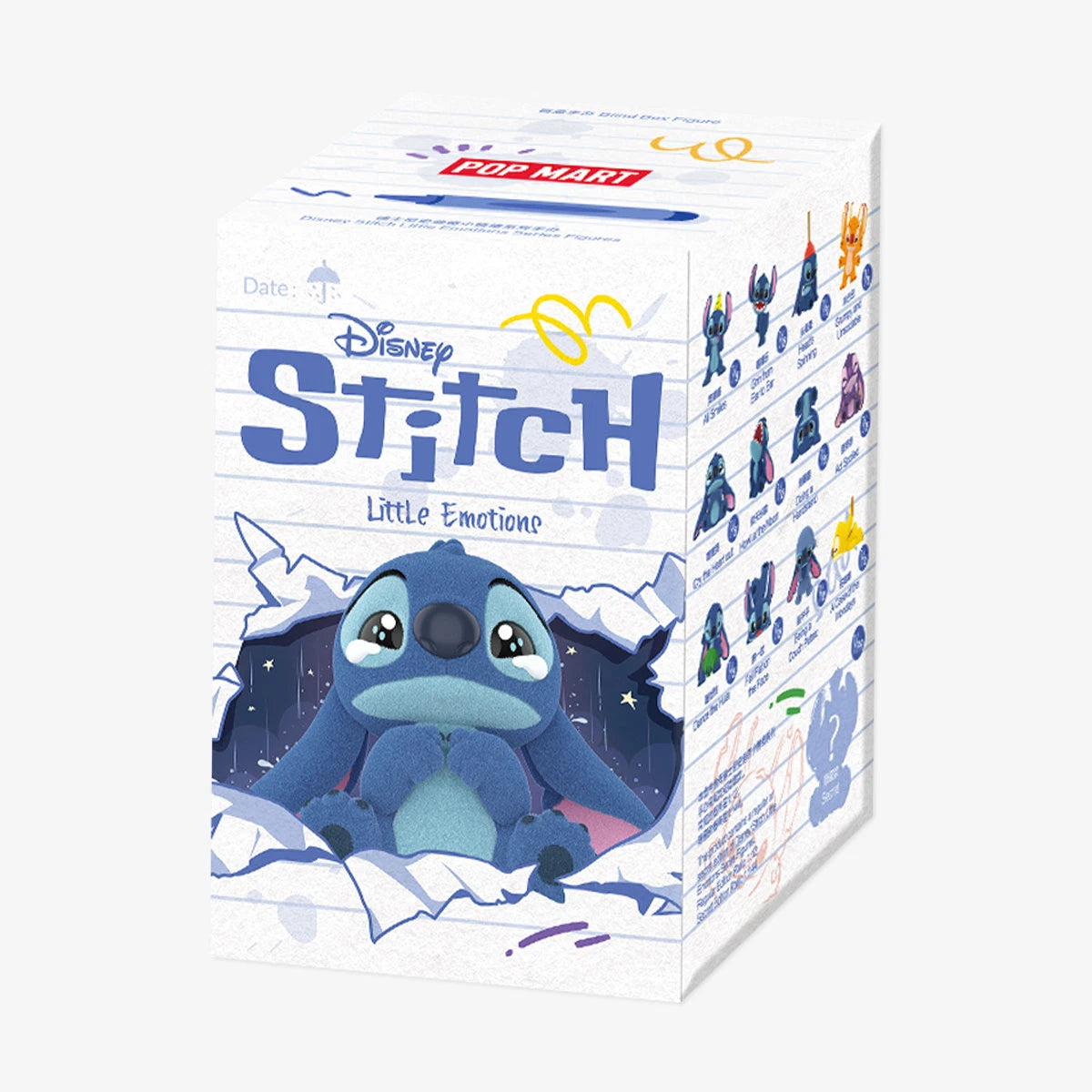 POP MART Disney Stitch Little Emotions Series Figures Single Blind Box (Random)