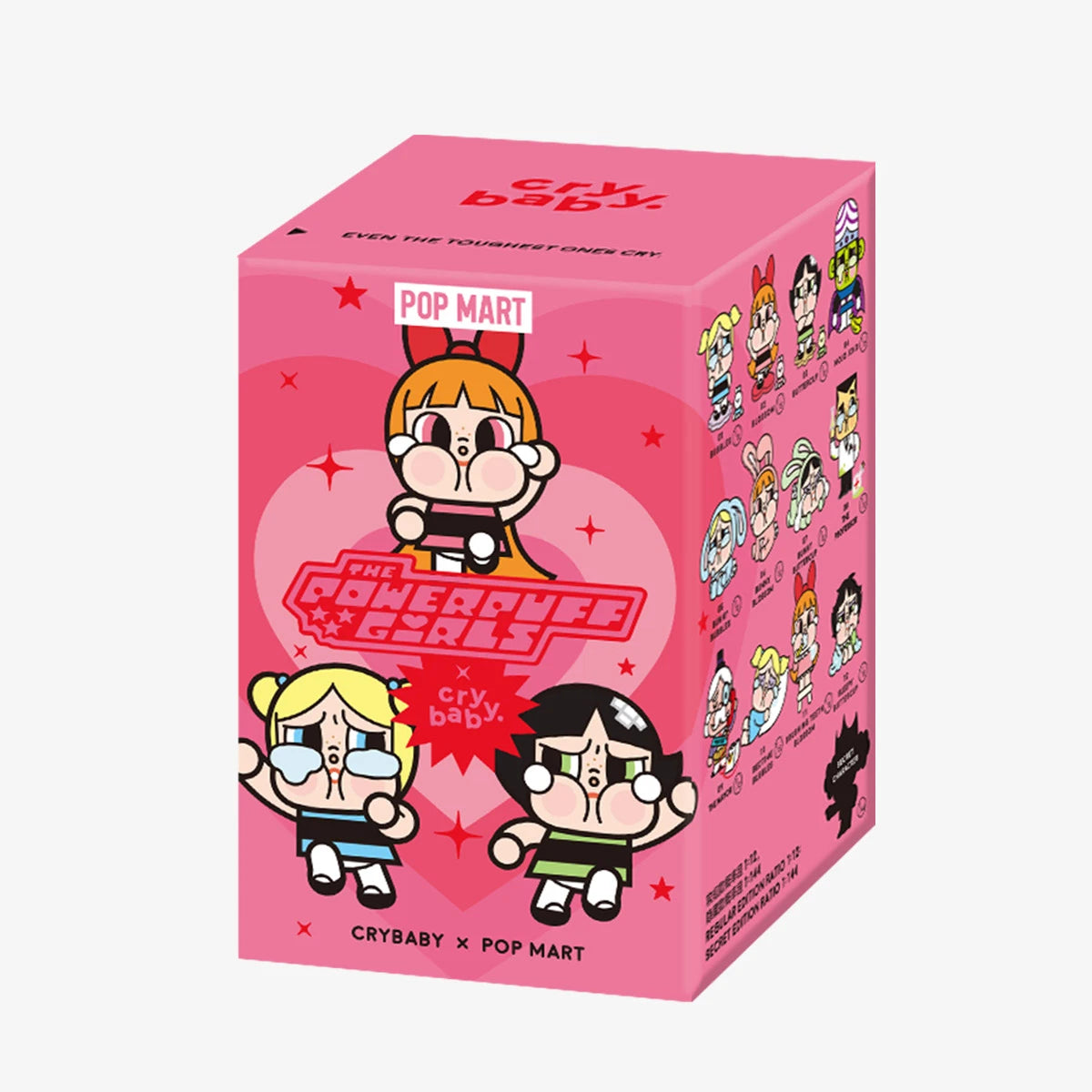 POP MART CRYBABY × Powerpuff Girls Series Figures Single Blind Box (Random)
