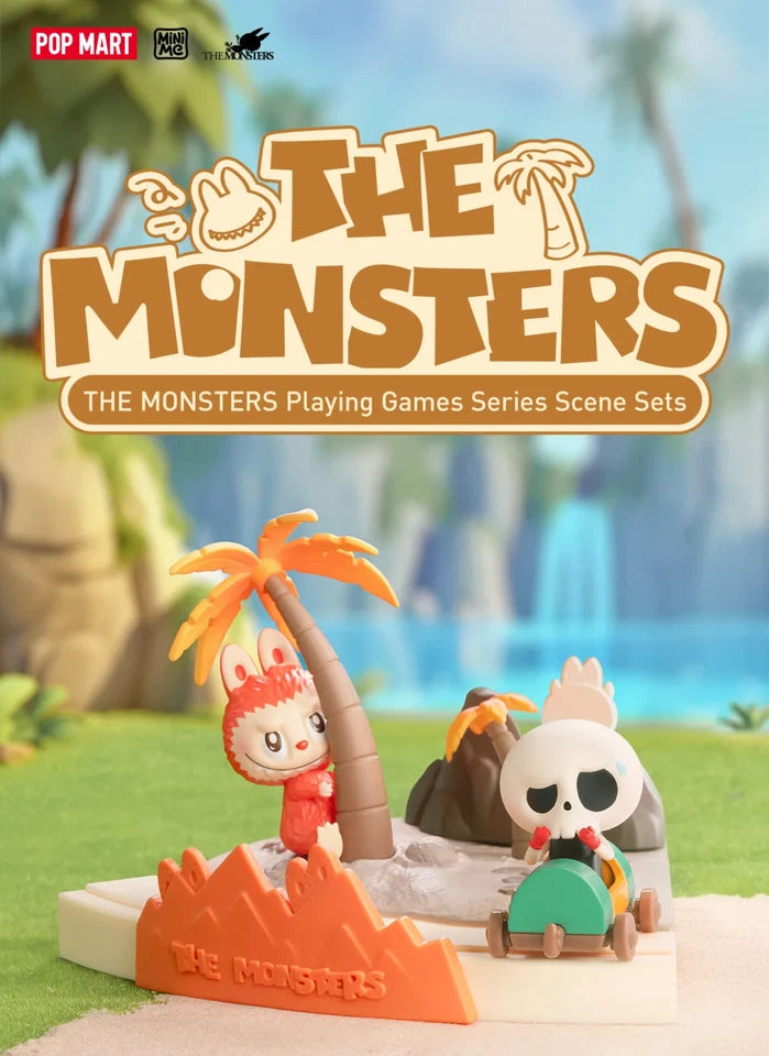 POP MART LABUBU THE MONSTERS Playing Games Series Single Blind Box (Random)