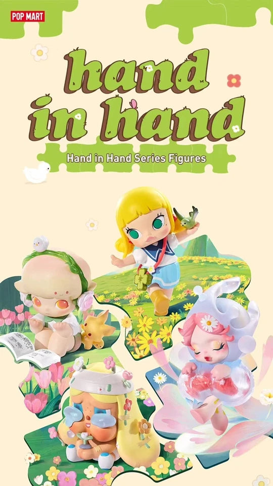 POP MART Hand in Hand Series Figures Single Blind Box (Random)