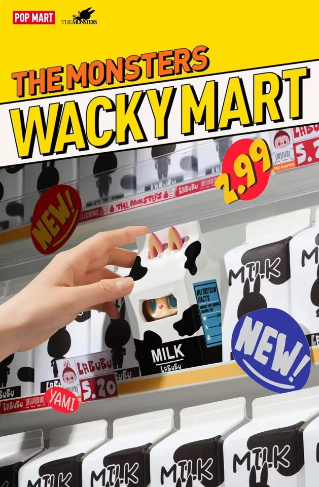 POP MART LABUBU THE MONSTERS Wacky Mart Series Figures Single Blind Box (Random)