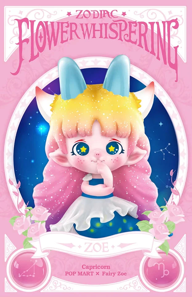 POP MART Zoe Flower Whispering Zodiac Series Single Blind Box (Random)