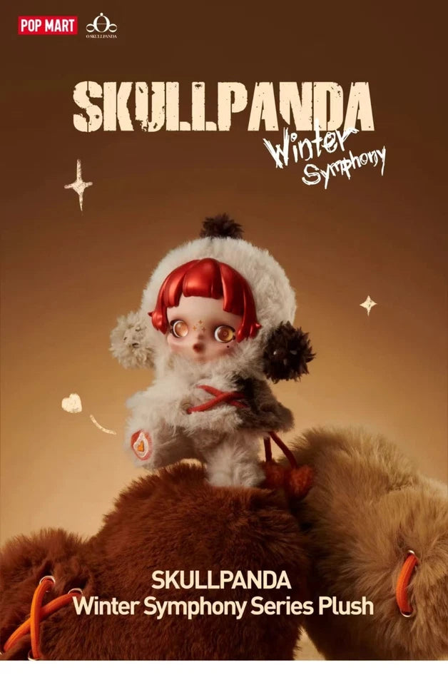 POP MART SKULLPANDA Winter Symphony Series Plush Single Blind Box (Random)
