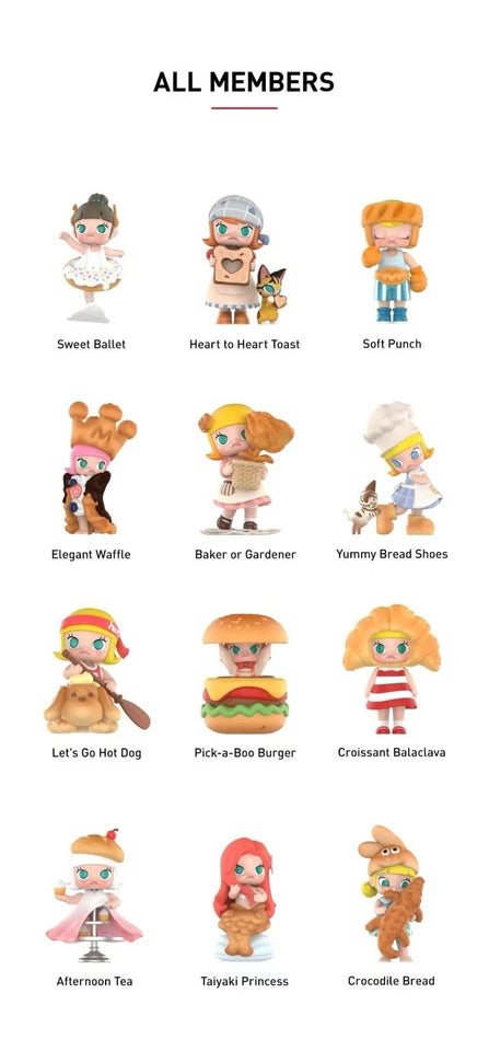POP MART MOLLY Carb-Lover Series Figures Single Blind Box (Random)