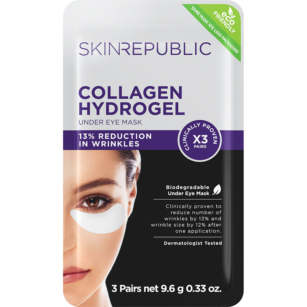 Skin Republic Collagen Under Eye Mask 3 Pairs（10 Pack）