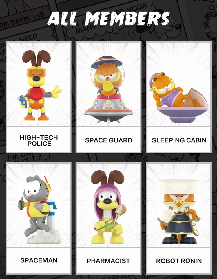 POP MART Garfield Future Fantasy Series Character Collection