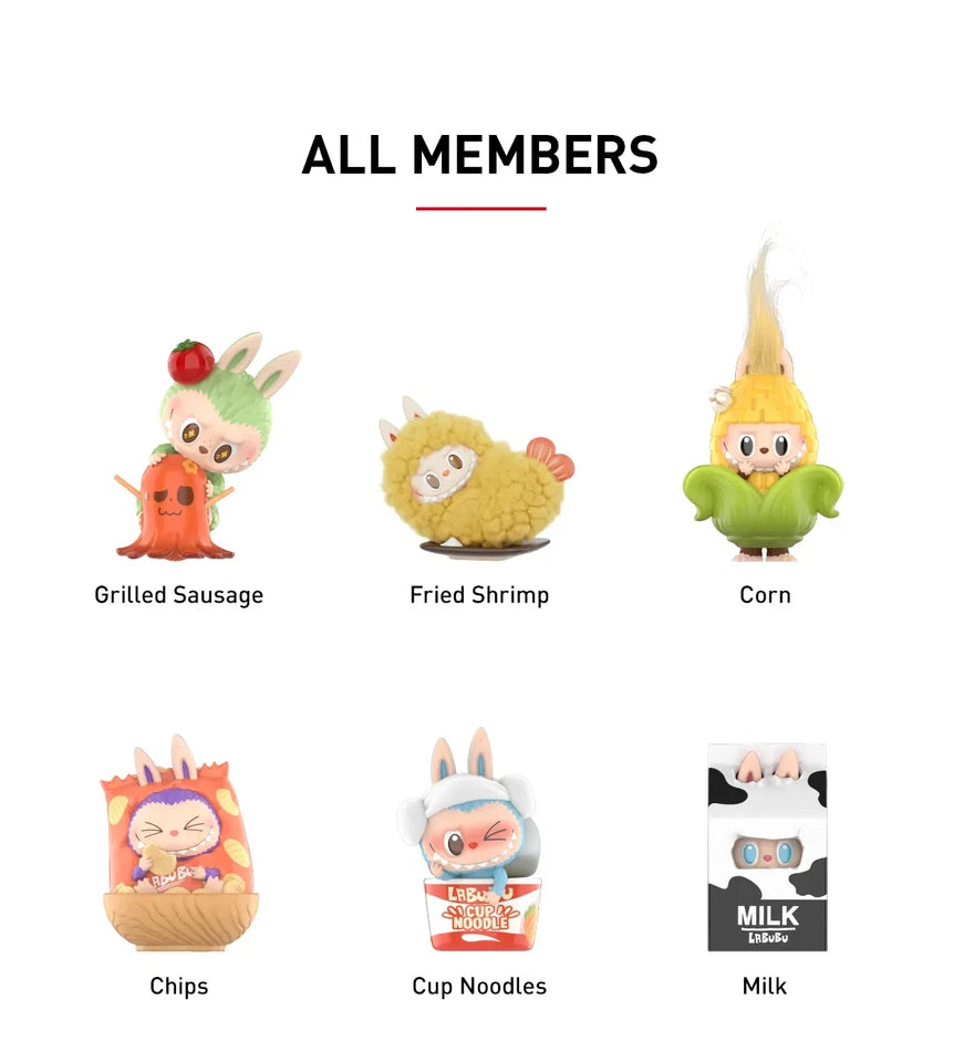 POP MART LABUBU THE MONSTERS Wacky Mart Series Figures Single Blind Box (Random)
