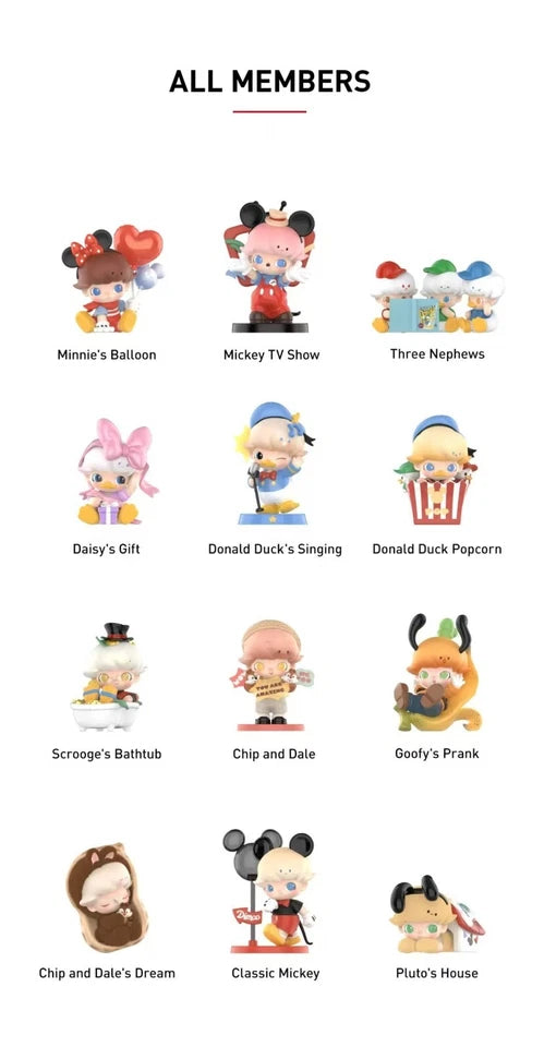 POP MART DIMOO WORLD × DISNEY Series Figures Single Blind Box (Random)