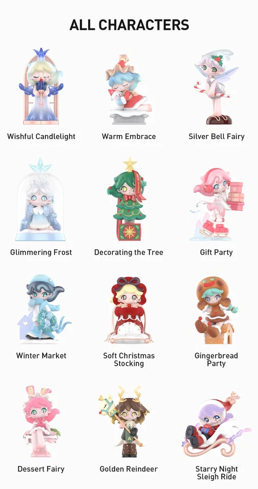 POP MART AZURA Warm Christmas Series Figures Single Blind Box (Random)