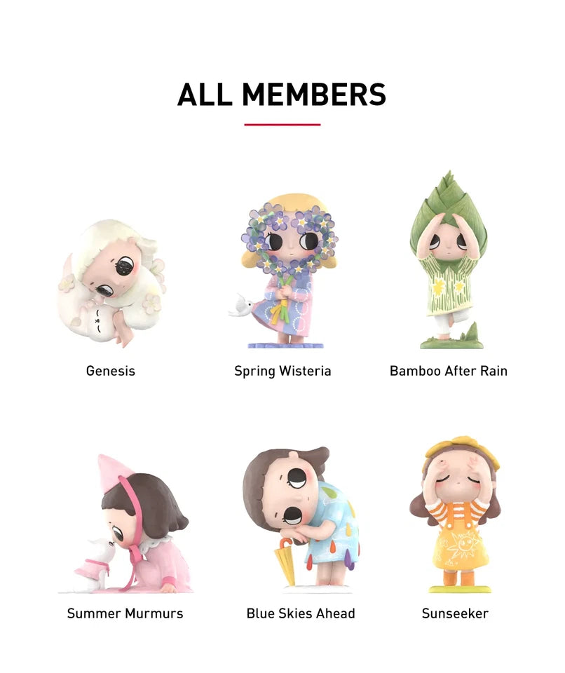 POP MART Nyota I Am the Seasons Series Figures Single Blind Box (Random)