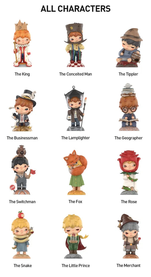 POP MART Hirono × Le Petit Prince Series Figures Single Blind Box (Random)