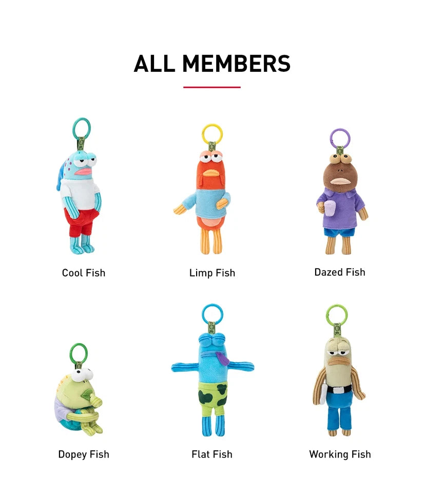POP MART Bikini Bottom Buddies - Whimsical Plush Single Blind Box (Random)