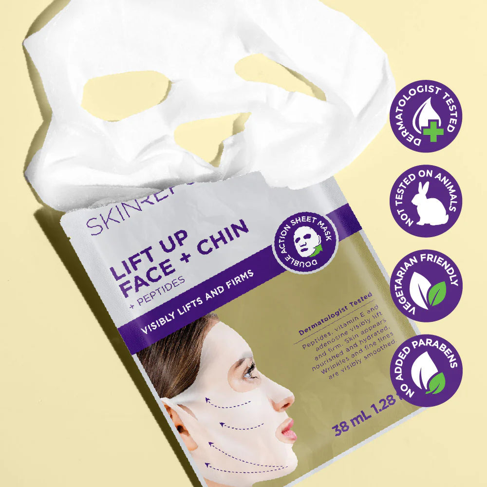 Skin Republic Lift Up Face + Chin Mask 38ml sheet mask