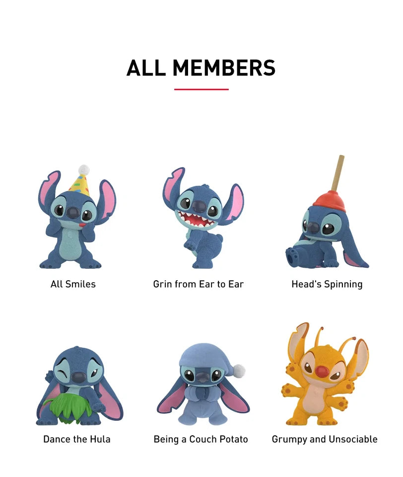 POP MART Disney Stitch Little Emotions Series Figures Single Blind Box (Random)