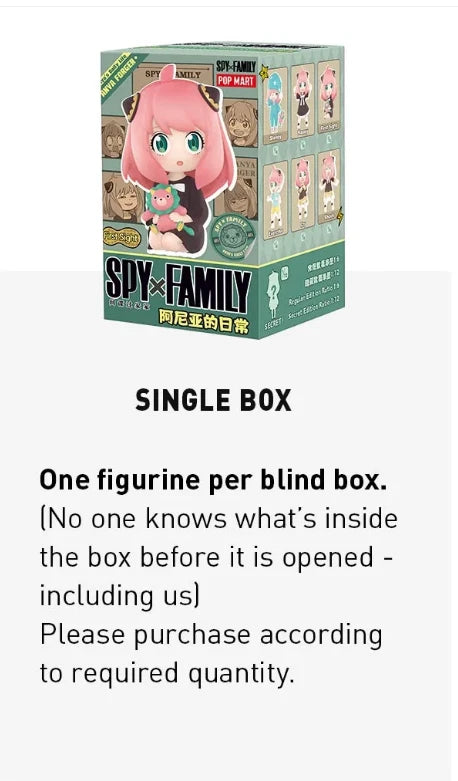 POP MART Spy × Family Anya's Daily Life Series Figures Single Blind Box (Random)