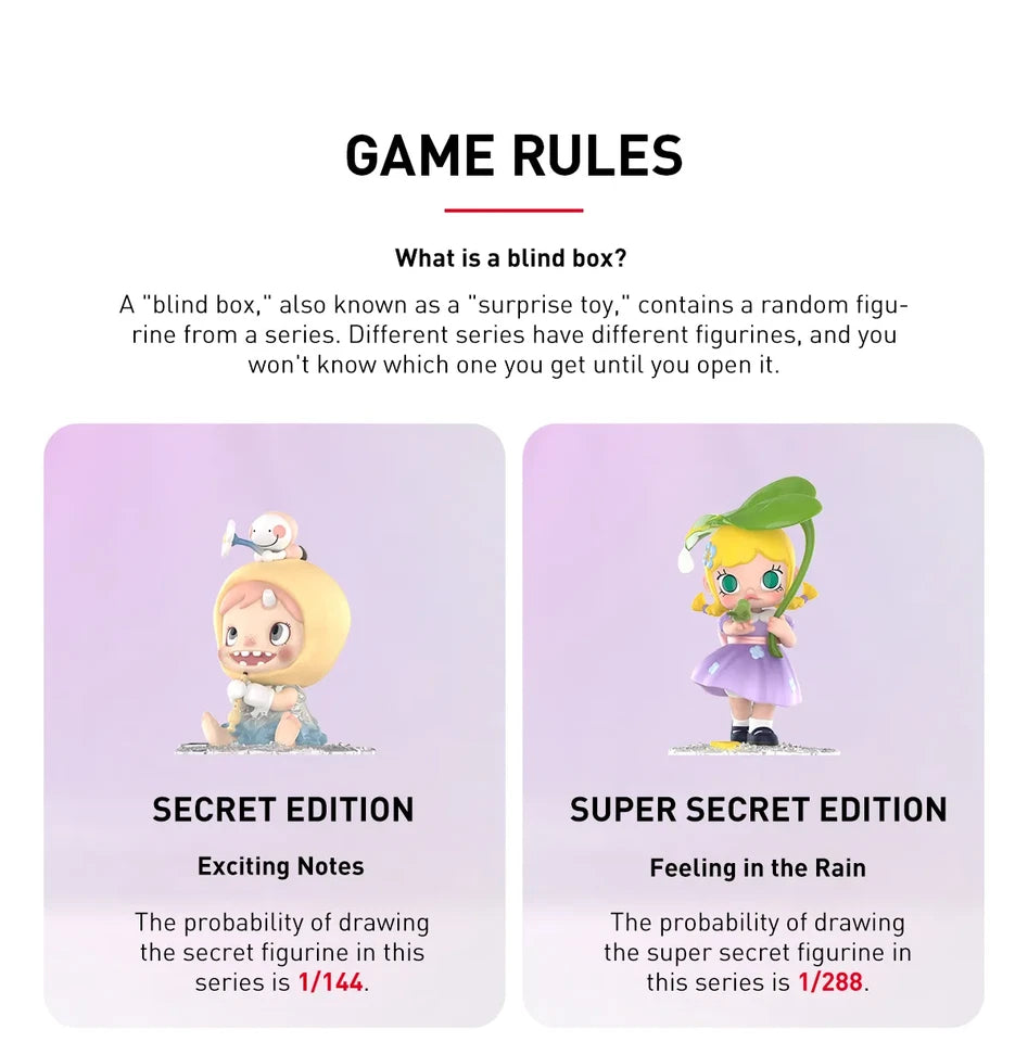 POP MART Hand in Hand Series Figures Single Blind Box (Random)