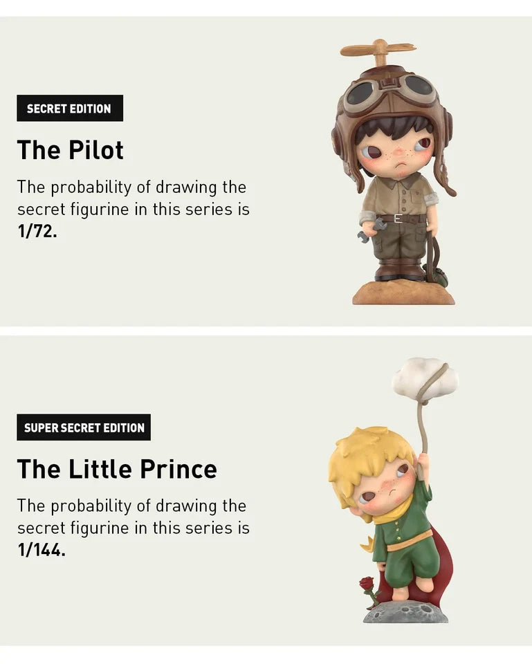 POP MART Hirono × Le Petit Prince Series Figures Single Blind Box (Random)