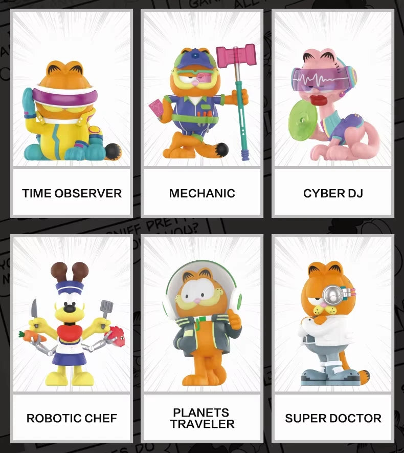 POP MART Garfield Future Fantasy Series Character Collection