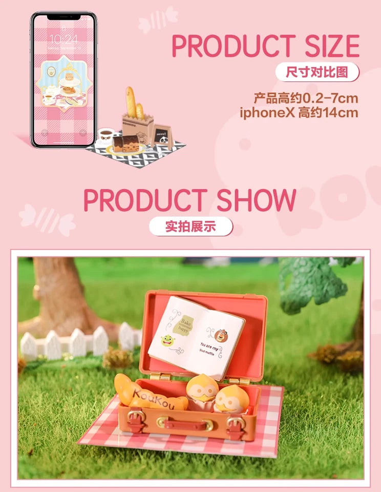 POP MART KOUKOU Leisurely Afternoon Tea Series Prop Single Blind Box (Random)