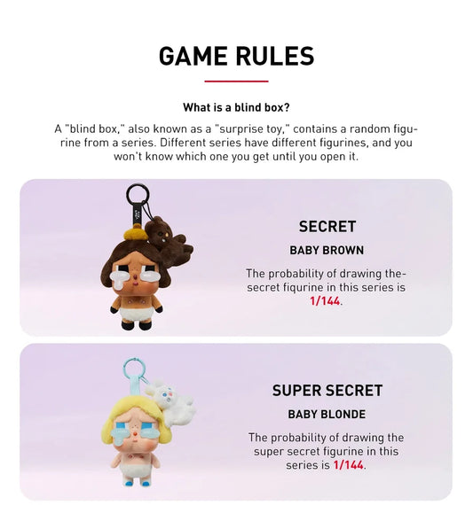POP MART CRYBABY Crying Again Series blind box information