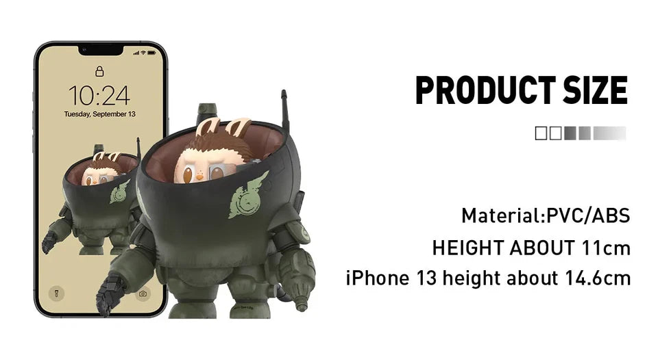 POP MART THE MONSTERS x Kow Yokoyama Ma.K. Series Figure Size Guide