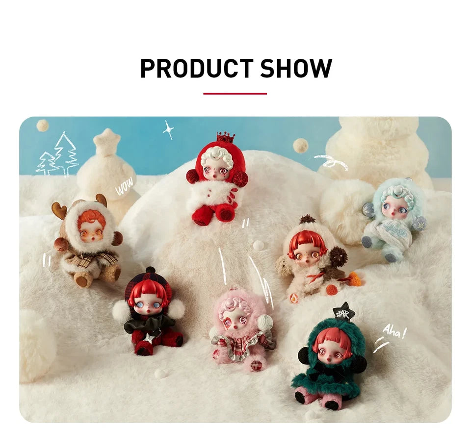 POP MART SKULLPANDA Winter Symphony Series Plush Single Blind Box (Random)