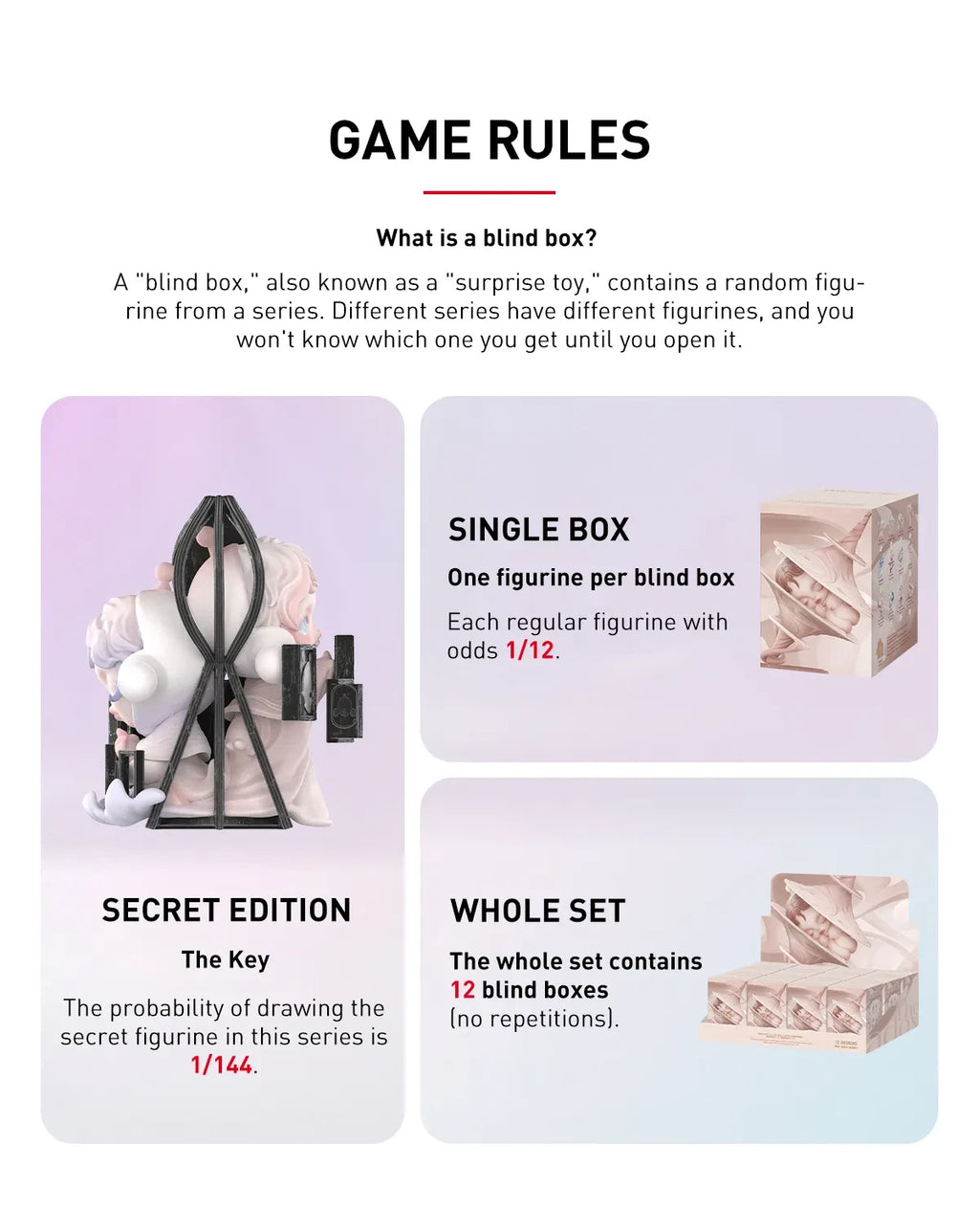POP MART SKULLPANDA The Paradox Series Figures Single Blind Box (Random)