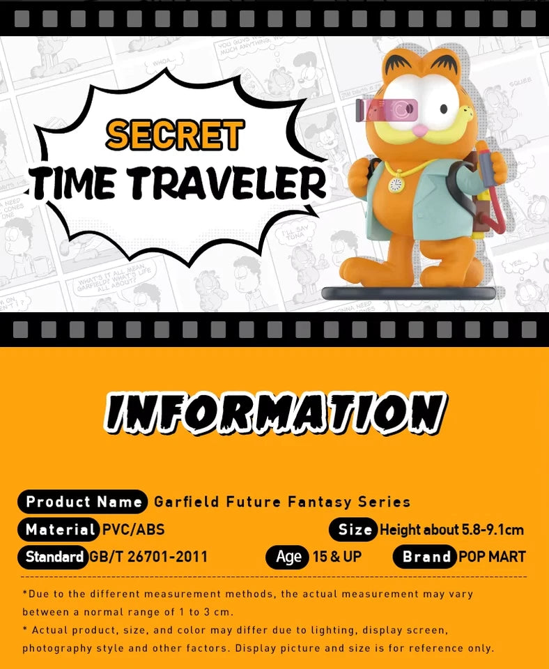 Garfield Future Fantasy Series Blind Box Product Information