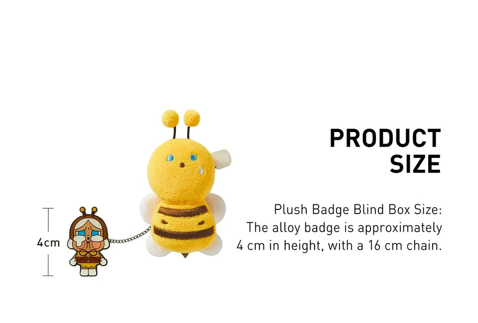 POP MART CRYBABY Crying Again Series-Plush Badge Single Blind Box (Random)