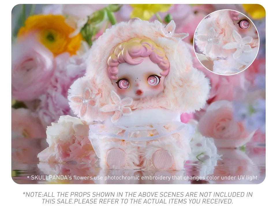 SKULLPANDA L'impressionnisme Series plush doll collection display